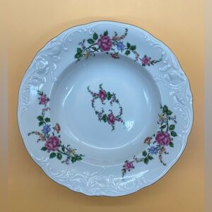 Royal Kent - Poland -  9 Inch ROUND VEGETABLE BOWL - RKT3 - Bavarian Rose